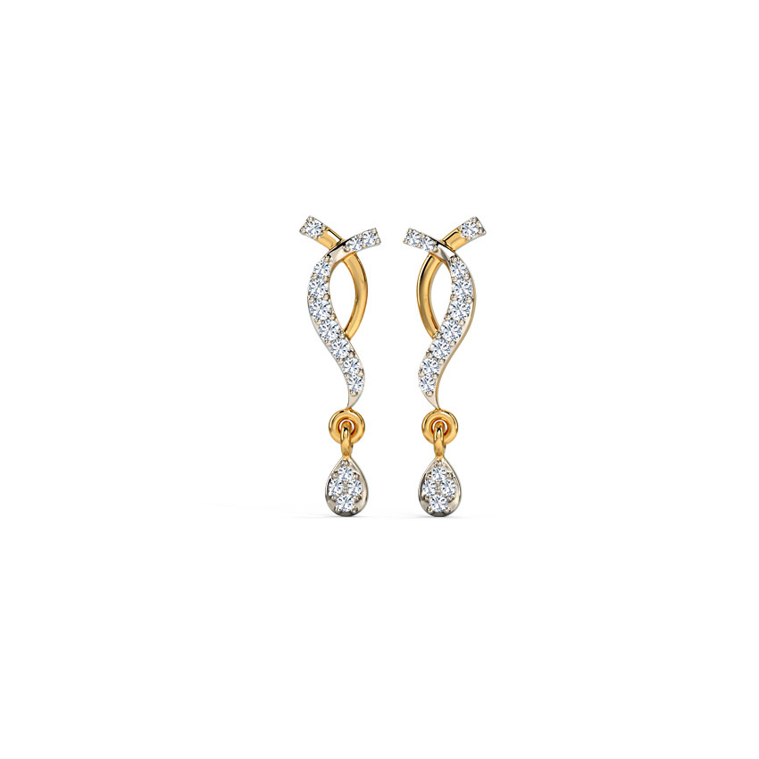Sangamini Diamond Drop Earrings