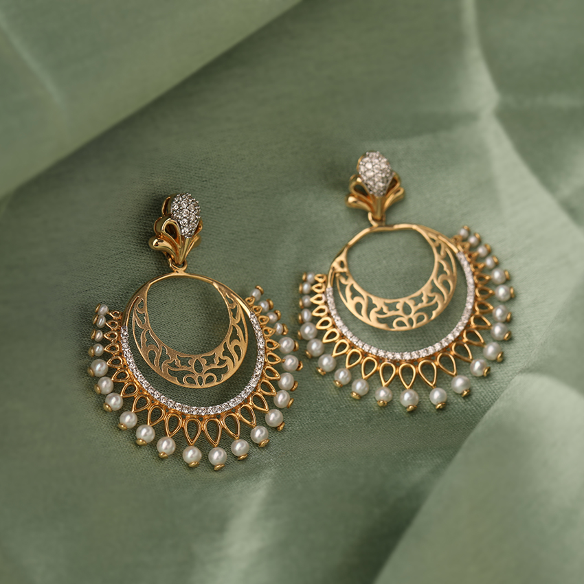 Flutter Gemstone Chand Bali