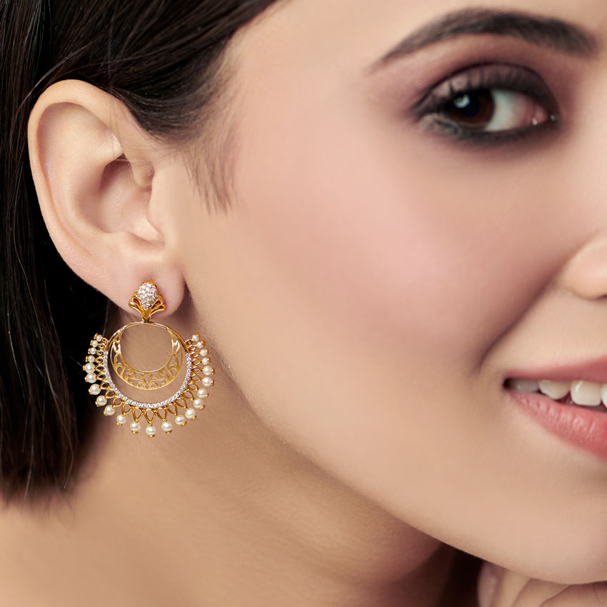 Flutter Gemstone Chand Bali