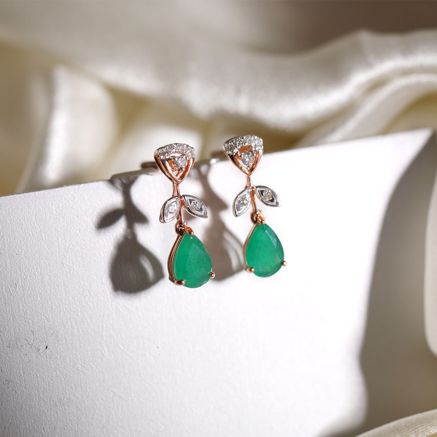 Harlena Bloom Gemstone Drop Earrings