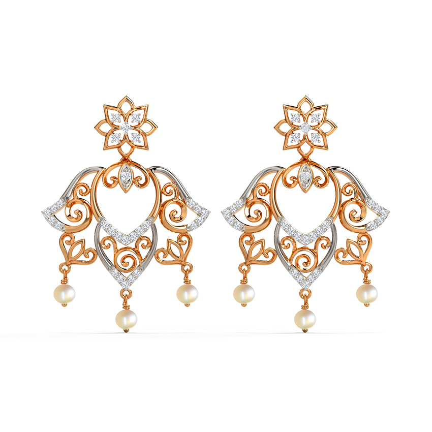 Noorjahan Gemstone Chand Bali