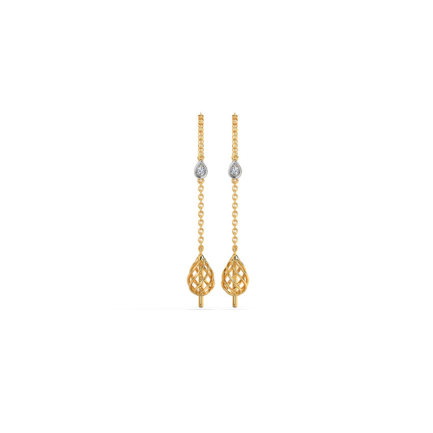 Sway Diamond Sui Dhaga Earrings
