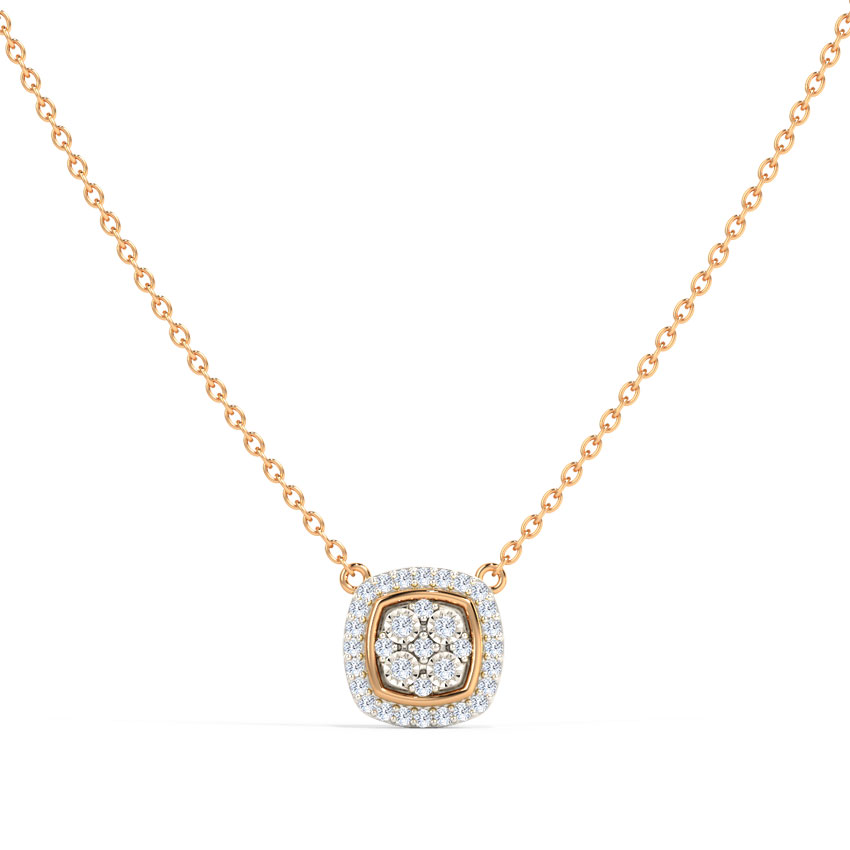 Classic Quad Diamond Necklace