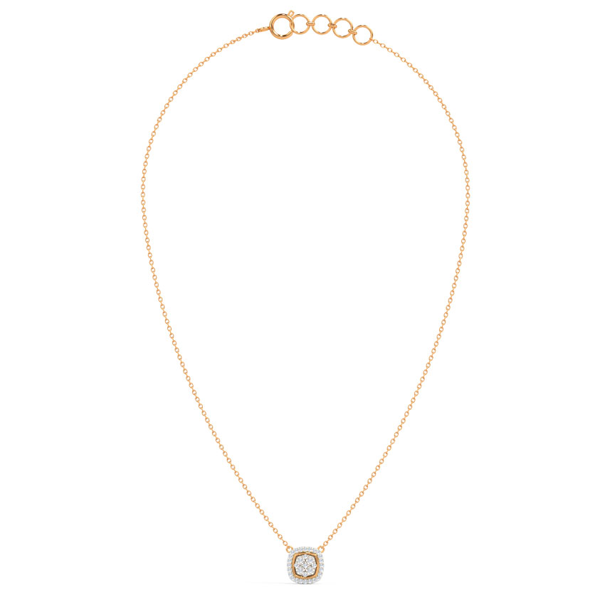 Classic Quad Diamond Necklace