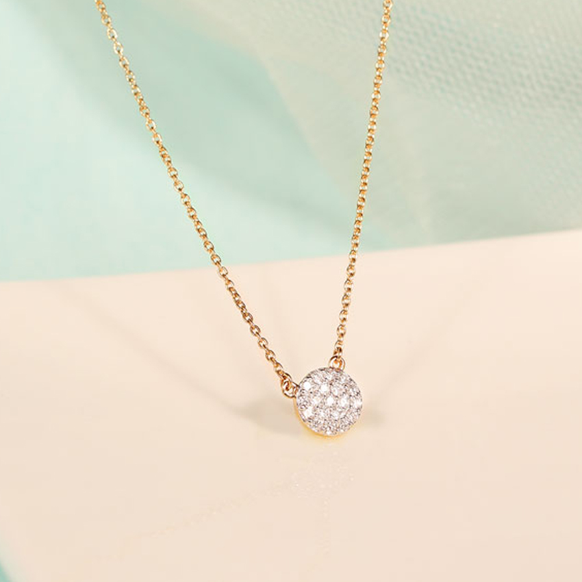 Circlet Diamond Necklace