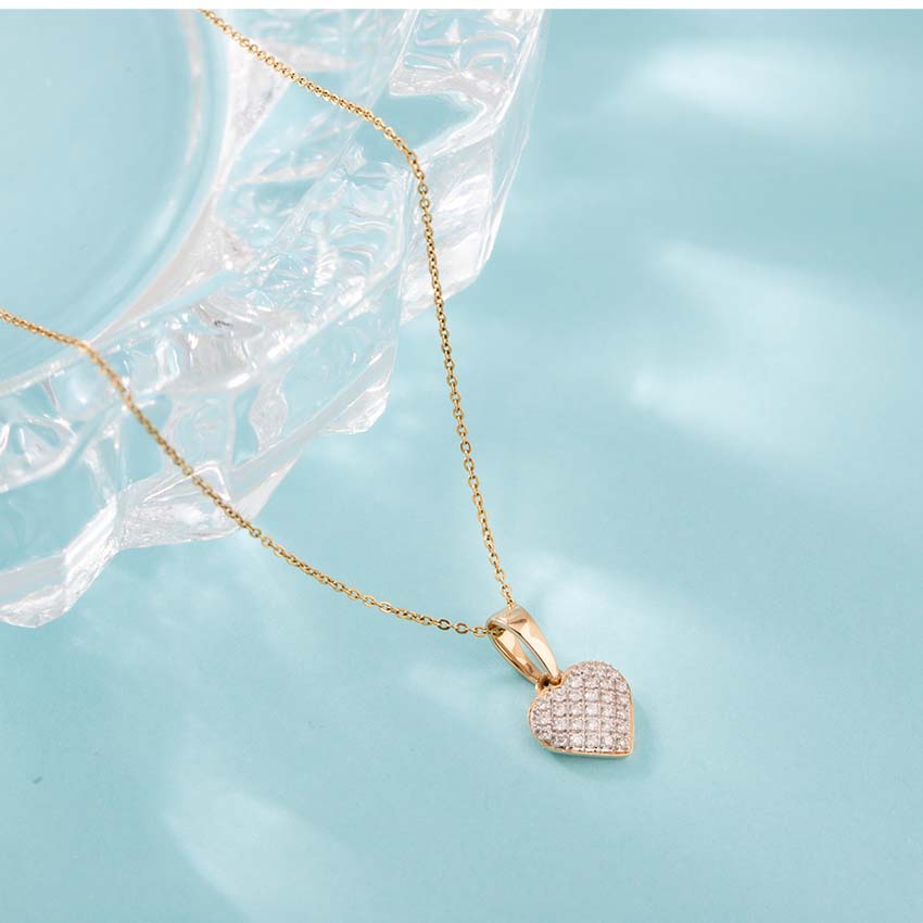 Chloe Heart Diamond Pendant