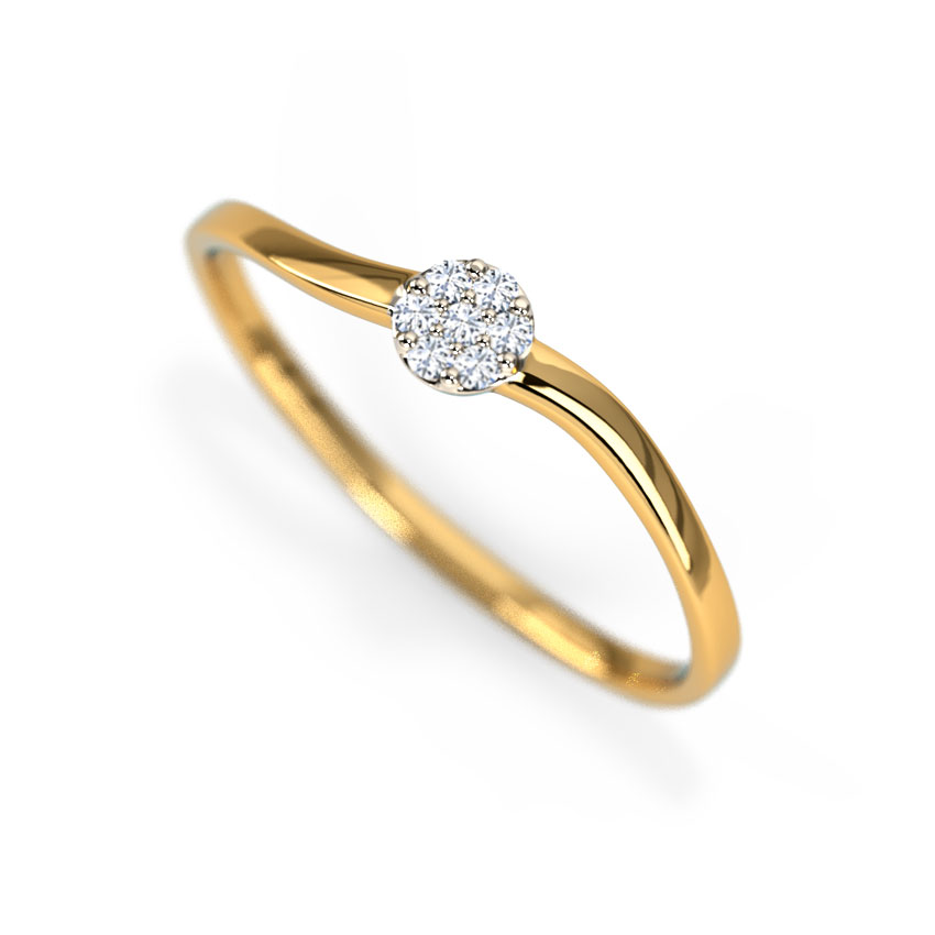 Maria Cluster Diamond Ring