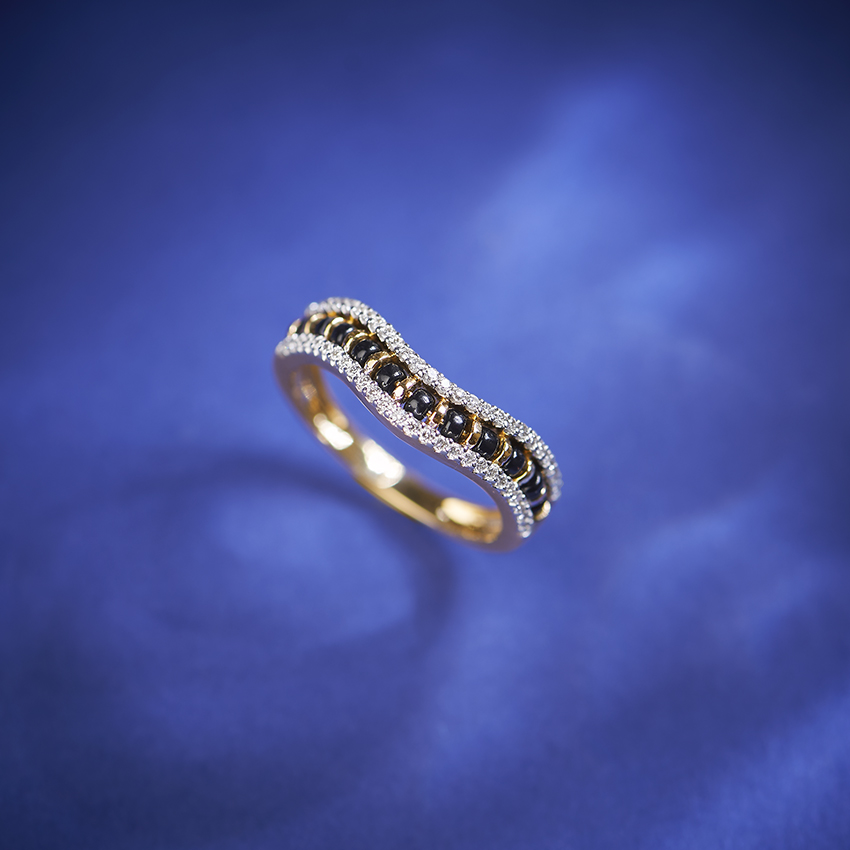 Trisha Mangalsutra Diamond Ring