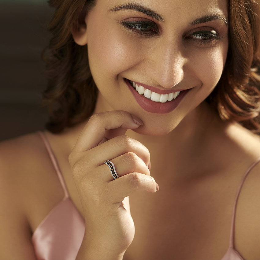 Trisha Mangalsutra Diamond Ring