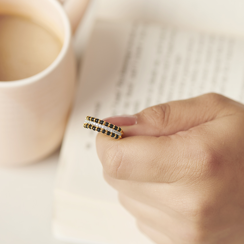 Rita Mangalsutra Diamond Band