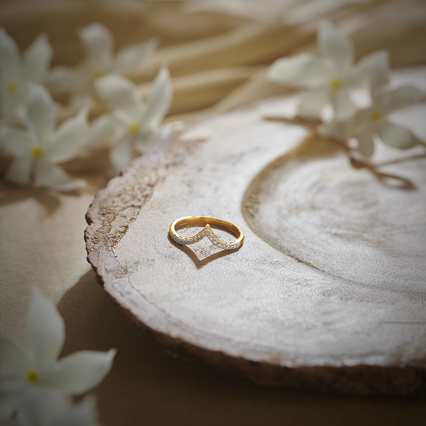 Apex Stackable Diamond Ring