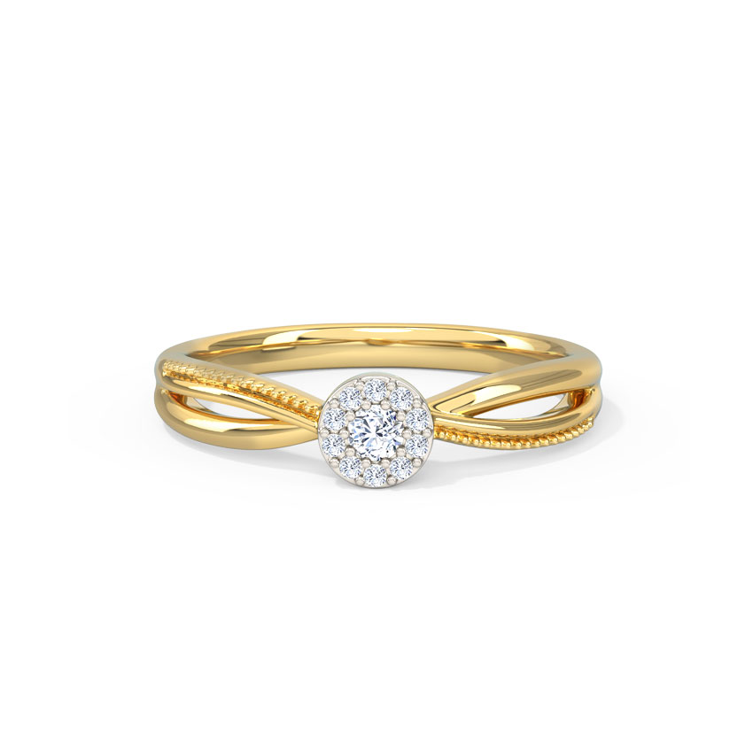 Intertwine Cluster Diamond Ring