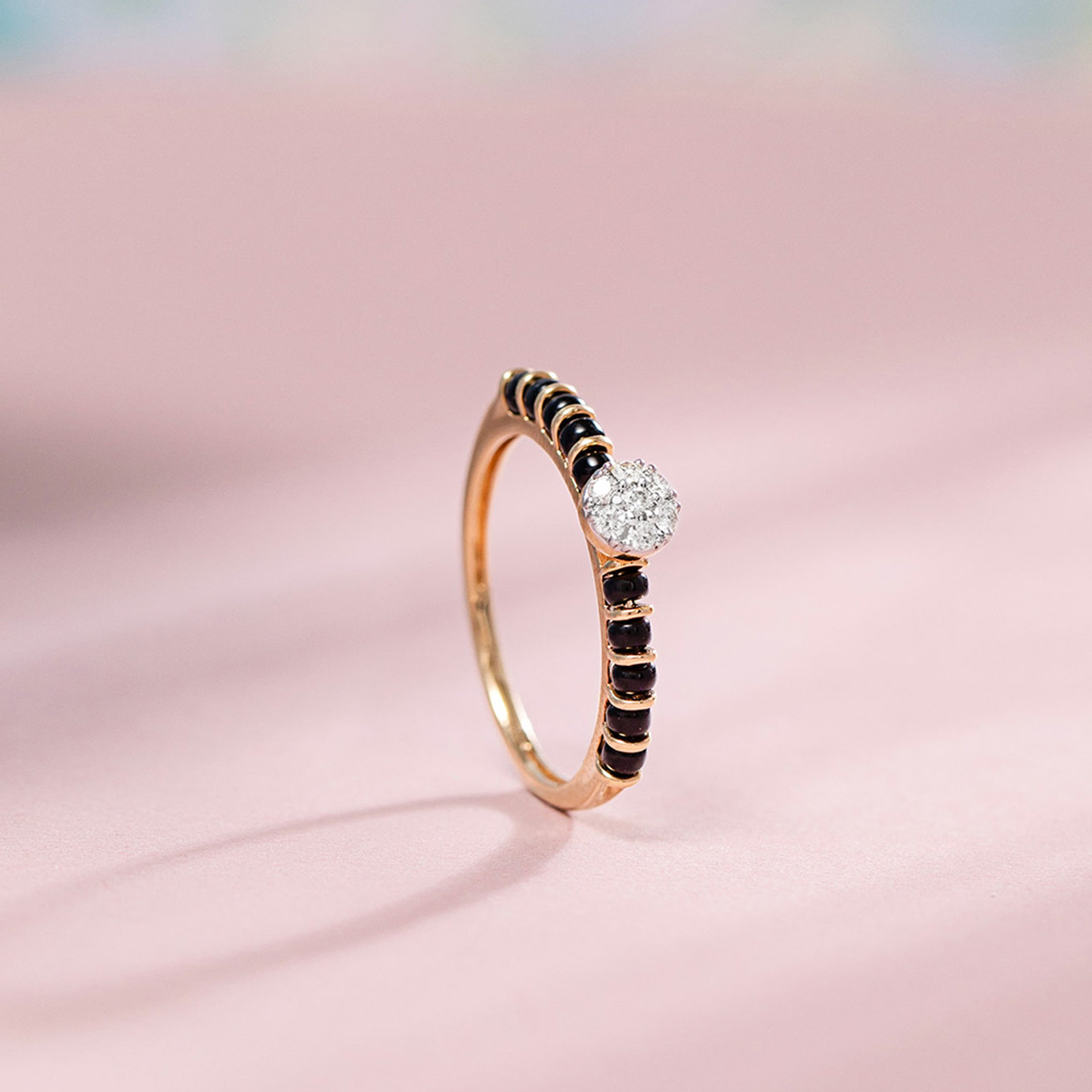 Kia Diamond Mangalsutra Ring