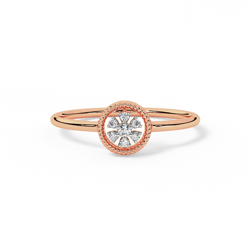 Posy Cluster Diamond Ring