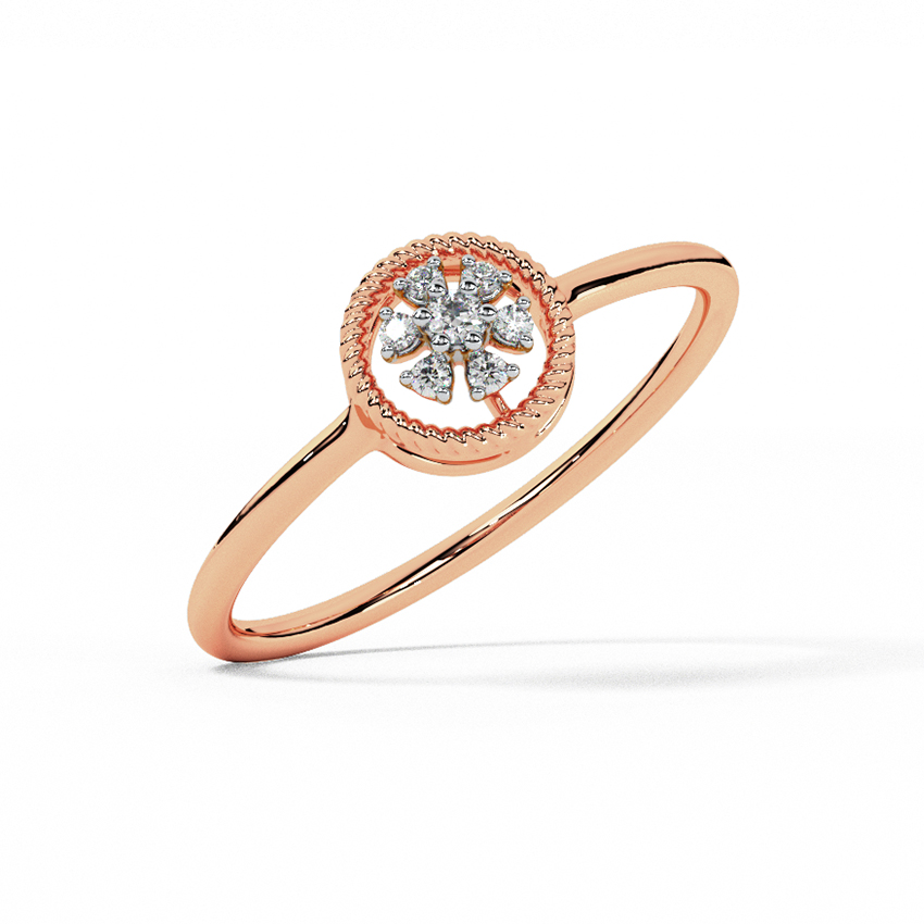 Posy Cluster Diamond Ring