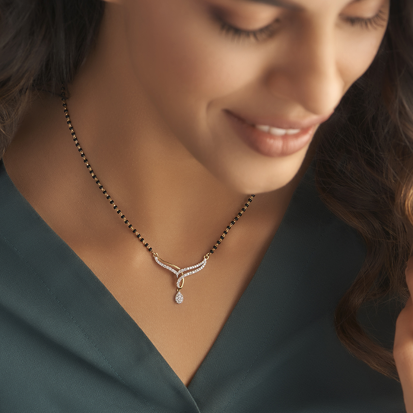 Ischiya Diamond Mangalsutra