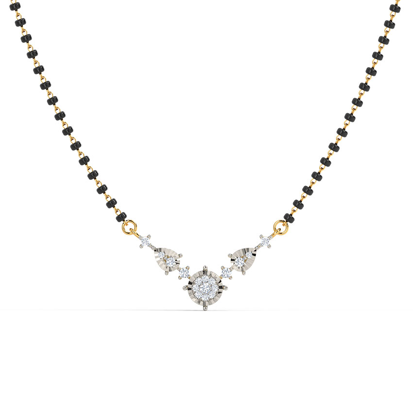 Mahika Miracle Plate Diamond Mangalsutra