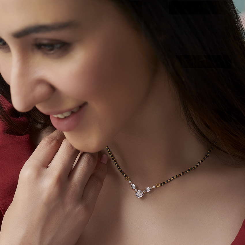 Mahika Miracle Plate Diamond Mangalsutra