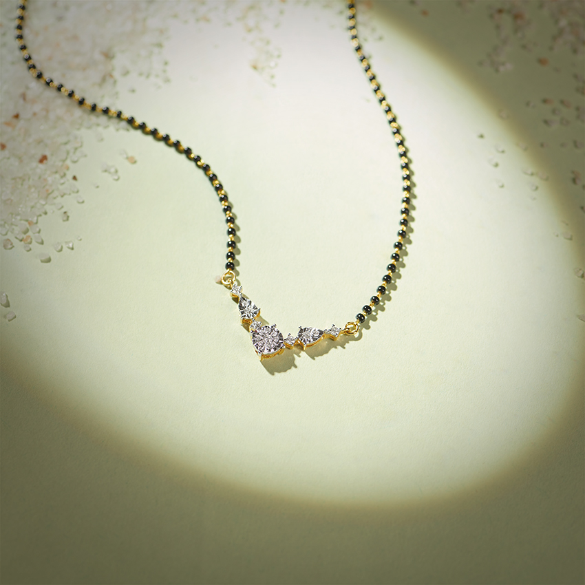 Mahika Miracle Plate Diamond Mangalsutra