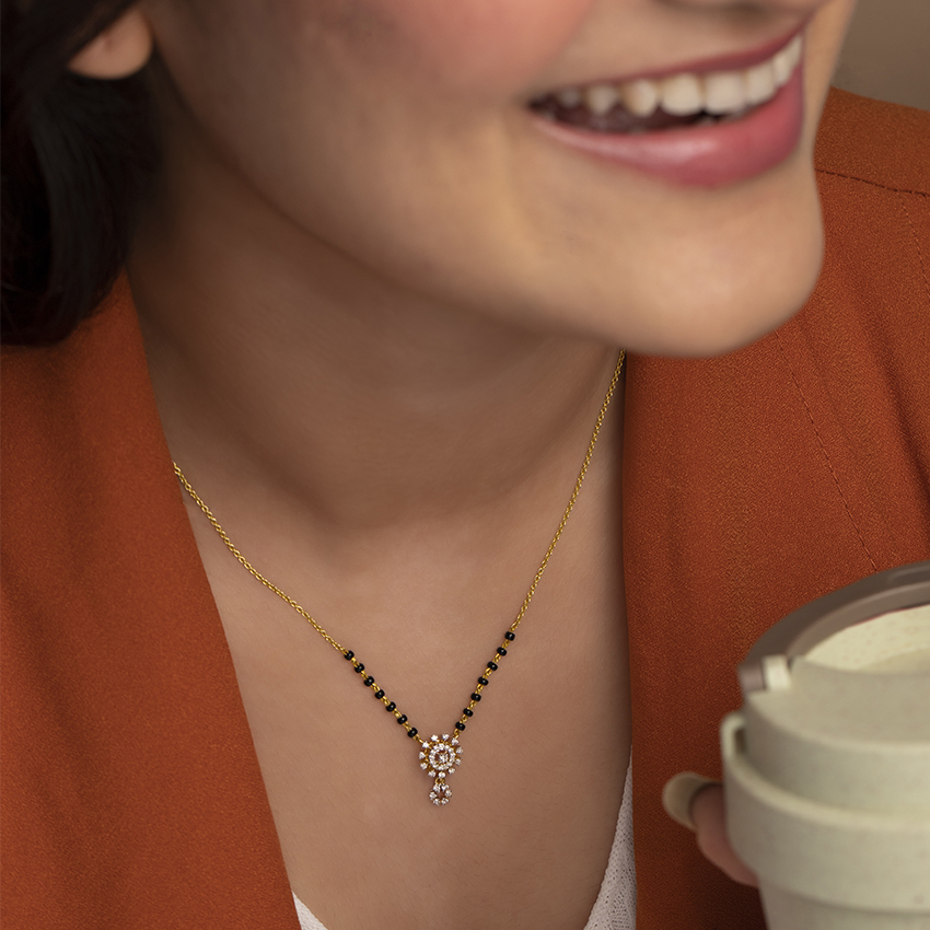 Manorama Diamond Mangalsutra