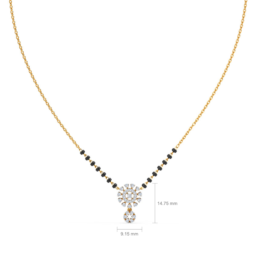 Manorama Diamond Mangalsutra