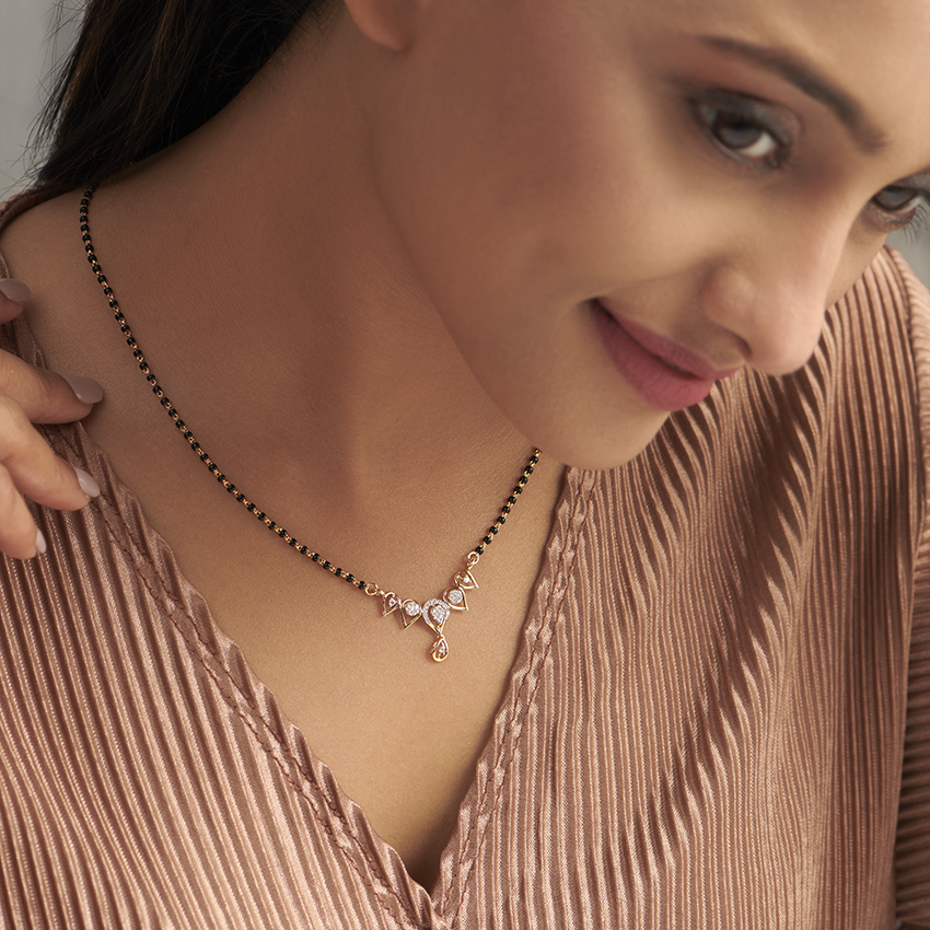 Aesha Diamond Mangalsutra