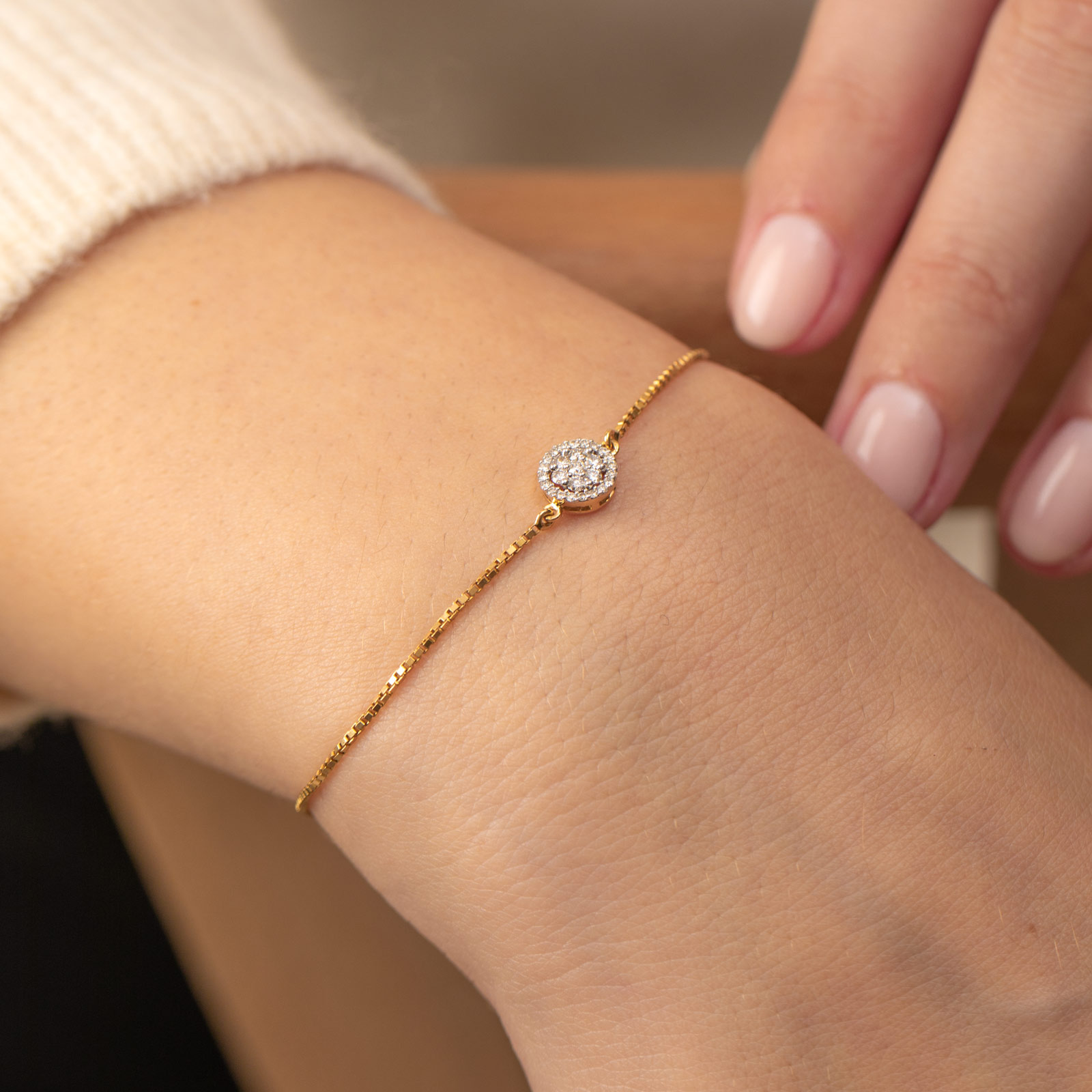 Aria Seven Stone Diamond Bracelet