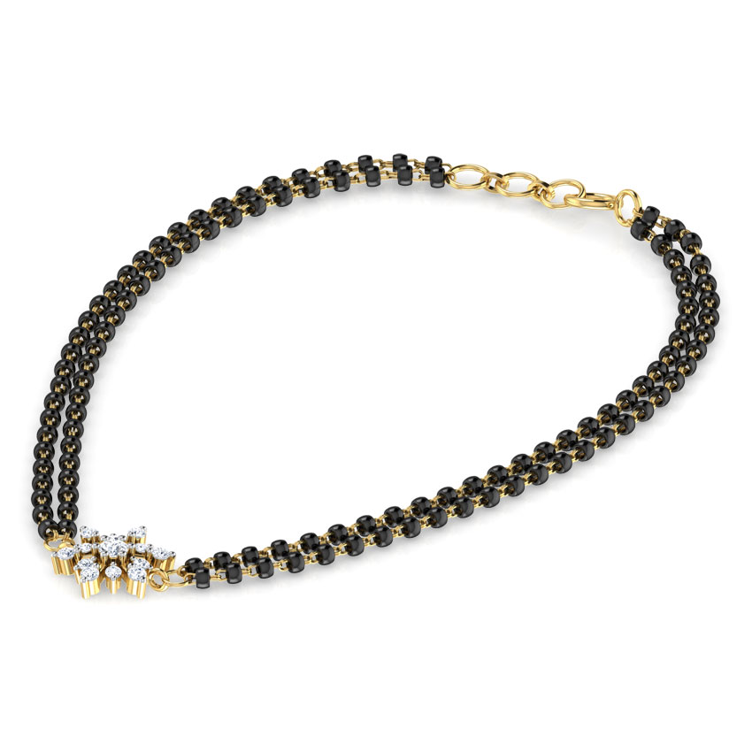 Vedika Diamond Mangalsutra Bracelet