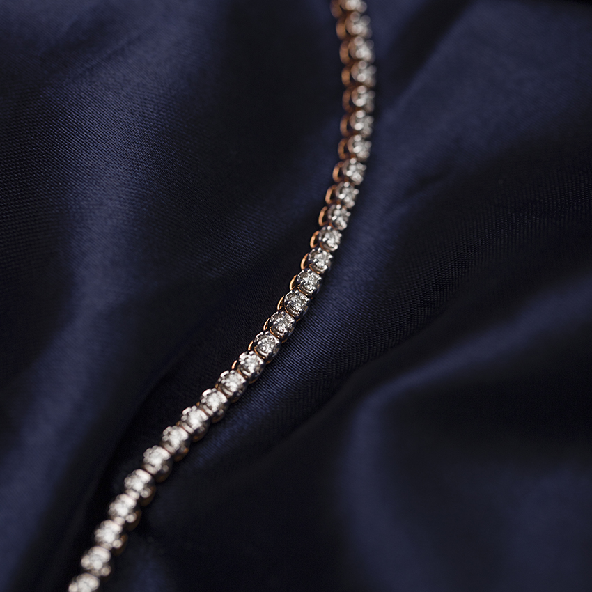 Shimmer Diamond Tennis Bracelet