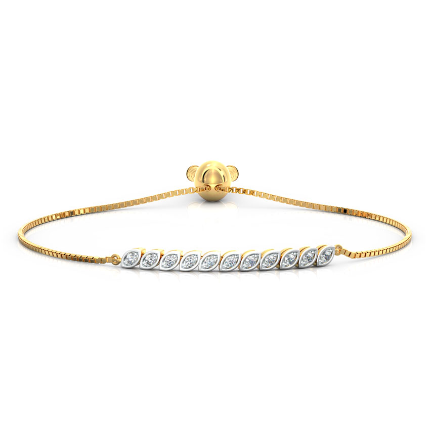 Petals Adjustable Diamond Bracelet