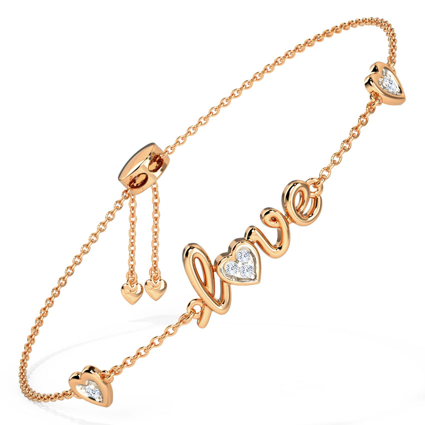 Adore Diamond Adjustable Bracelet