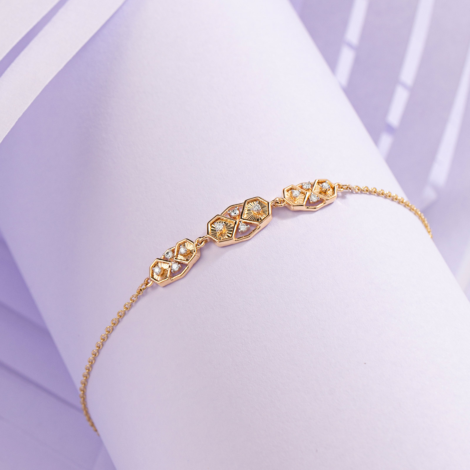 Celebration Spark Diamond Chain Bracelet