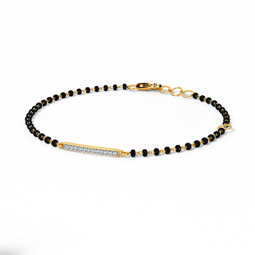 Ilina Diamond Mangalsutra Bracelet
