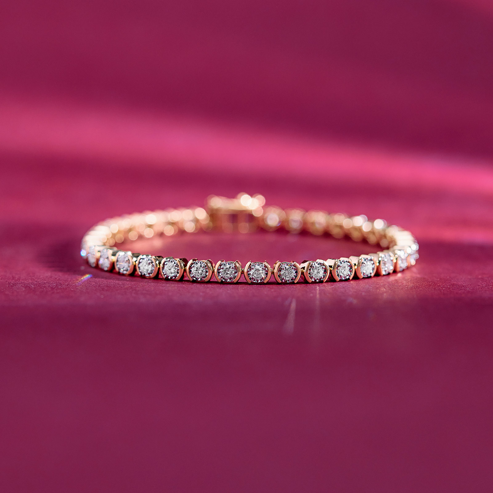 Reneta Diamond Tennis Bracelet