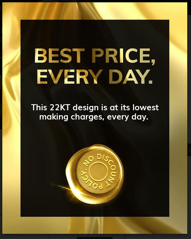 Aaryan 22KT Gold Kada For Him