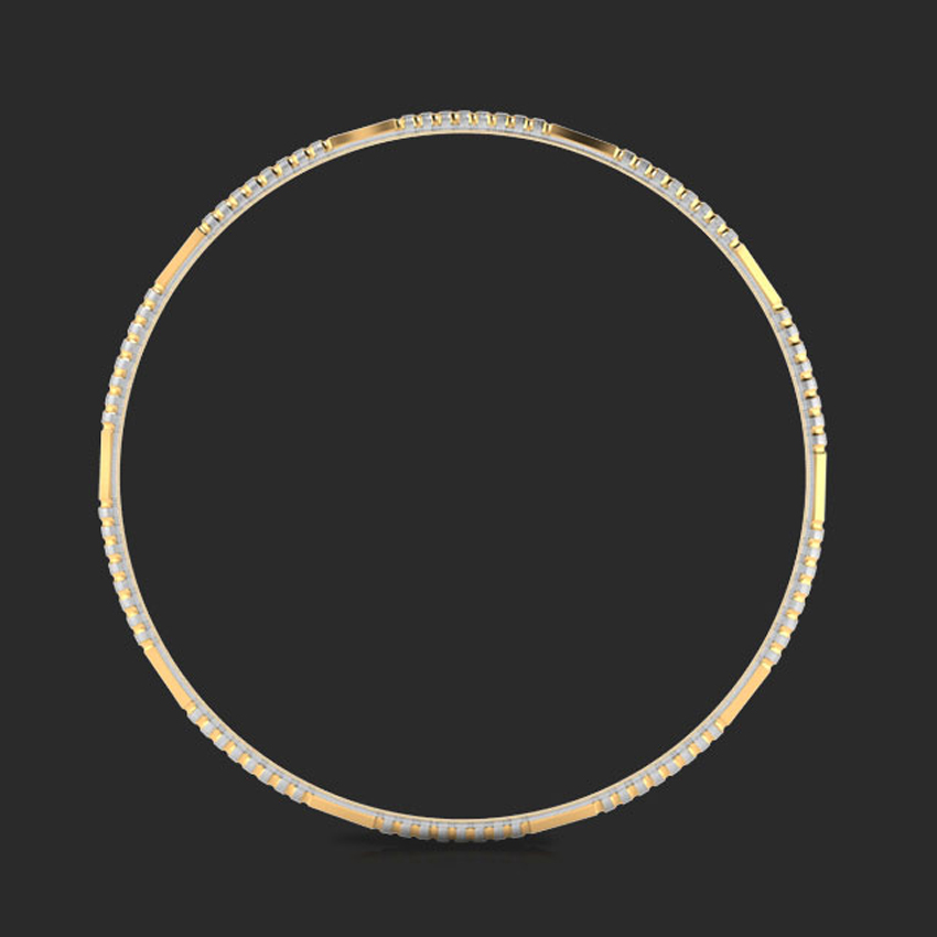 Notch 22KT Gold Bangle Set of 2