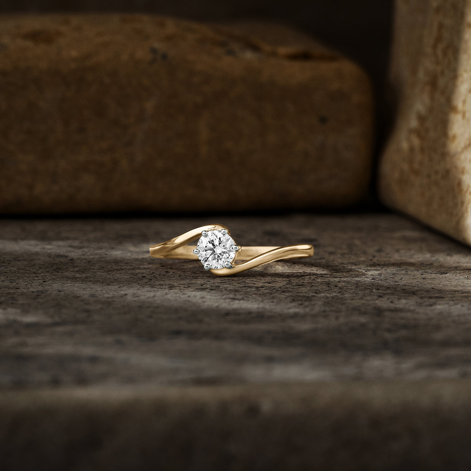 Forevermore Solitaire Ring