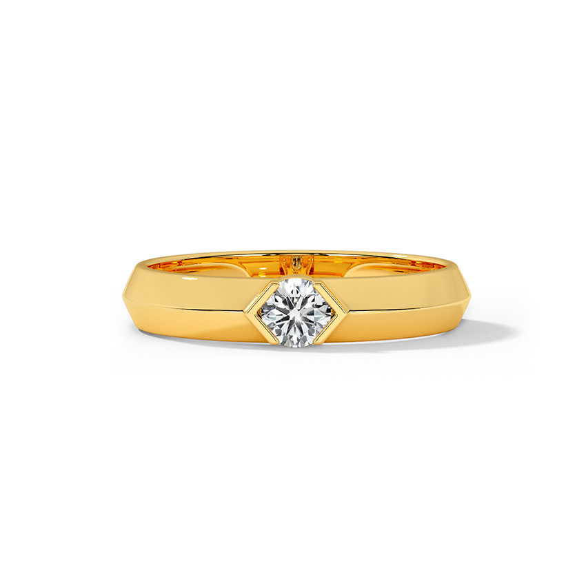 Mason Solitaire Ring for Men