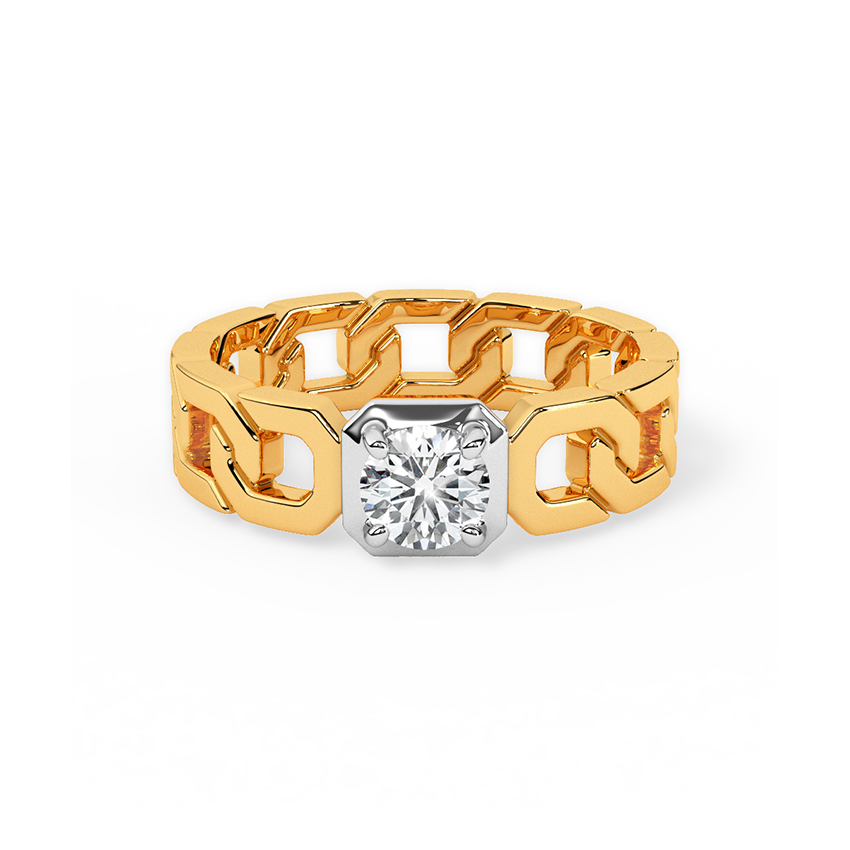 Jaxon Solitaire Ring For Men