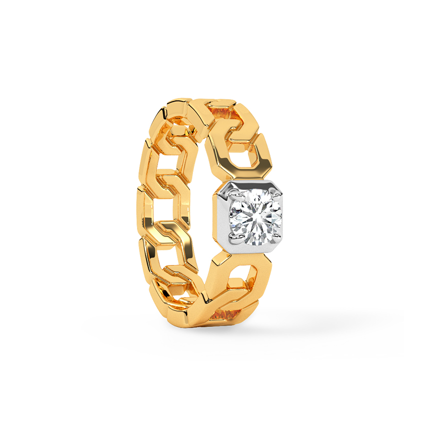 Jaxon Solitaire Ring For Men