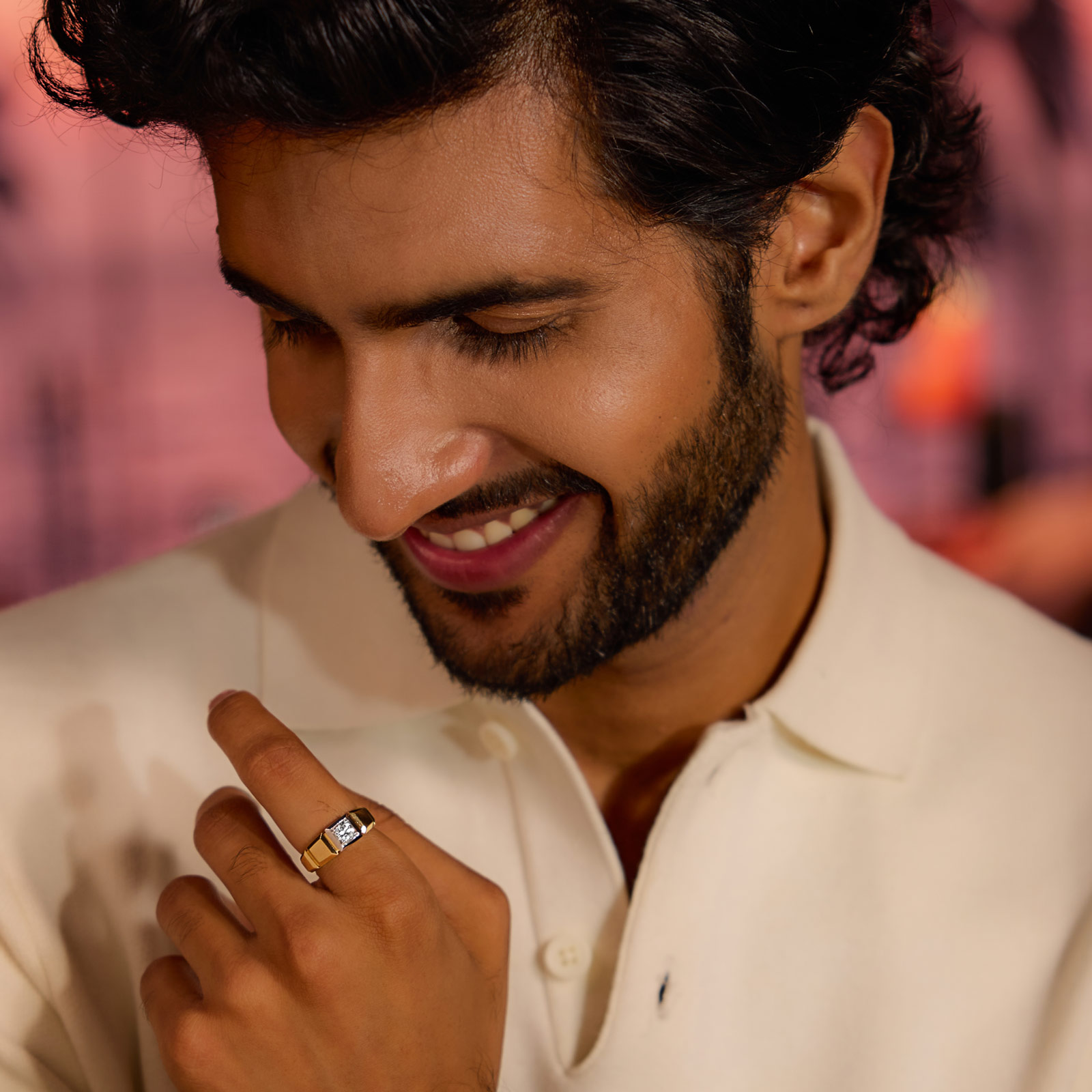 Marco Solitaire Ring For Men