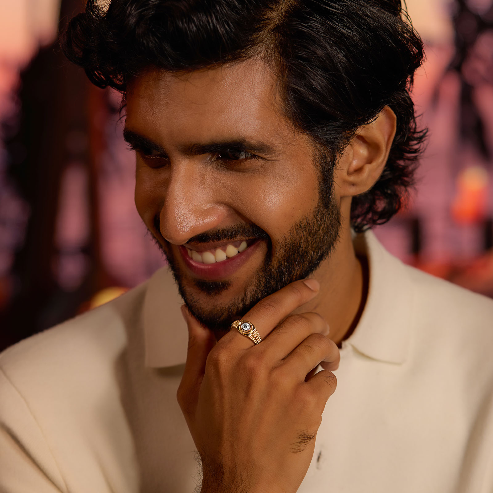 Kevin Solitaire Ring for Men