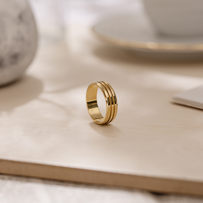 Adler Gold Band for Men